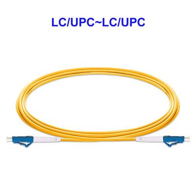 LC/UPC~LC/UPC Single Mode Simplex Fiber Optic Jumper 9/125µm